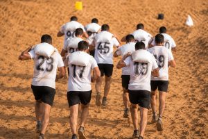 לחץ לפני יום סיירות או גיבוש