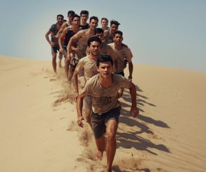 לחץ לפני יום סיירות או גיבוש